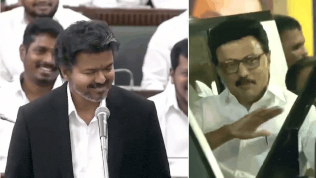 Massive showdown in Tamil Nadu assembly: CM Vijay targets DMK, mimics Stalin; opposition walks out | India News