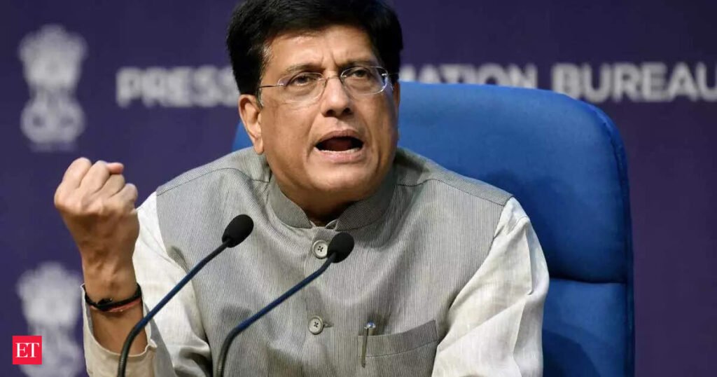 Goyal meets exporters to discuss ways to boost shipments, leverage FTAs