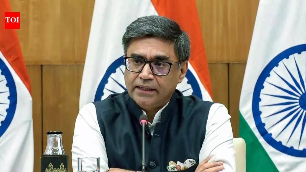 Track II India-Pakistan talks not official, don’t count: MEA | India News