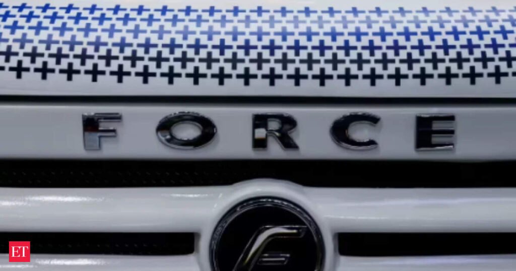 Force Motors in pact with road ministry for scheme to modernise Delhi-NCR commercial vehicle fleet