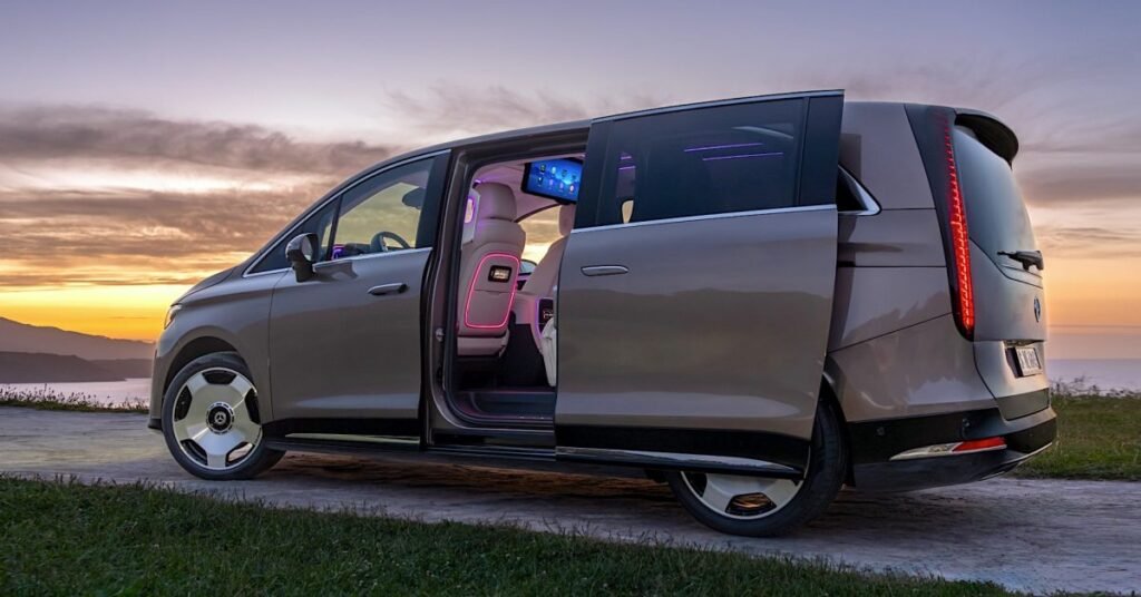 New Mercedes van combines limo luxury with lots of legroom