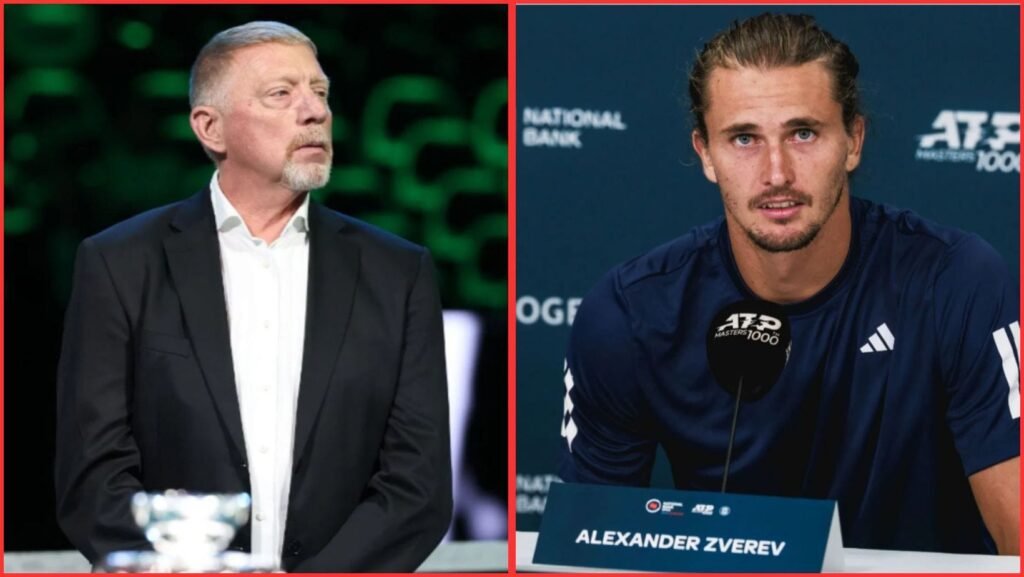 Boris Becker lost for words as Alexander Zverev refuses to answer domestic abuse allegation questions at French Open