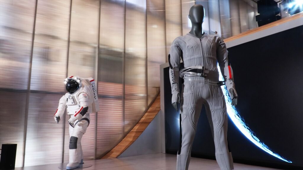 “It’s very aesthetically pleasing”: Prada and Axiom reveal the life-support undergarment that astronauts will wear on the moon