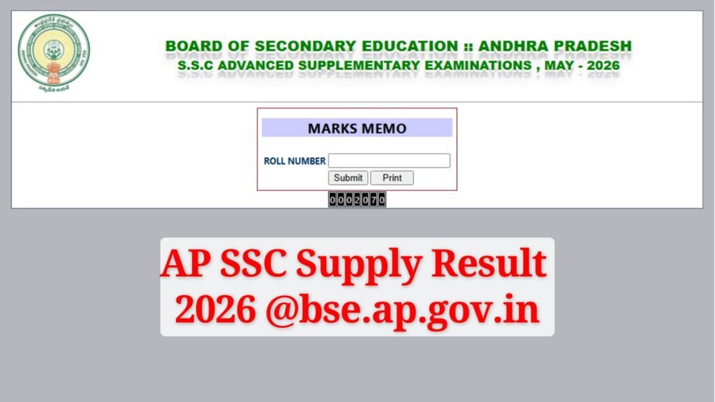 AP SSC 10th Supply Results Out at bse.ap.gov.in; 78,261 students pass | Education News