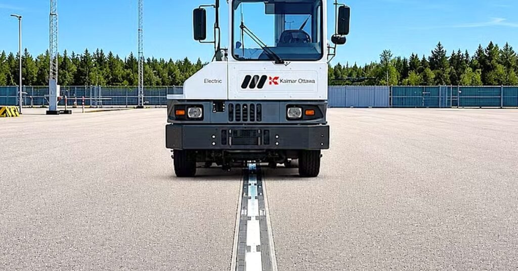 these Kalmar trucks NEVER need plugged in
