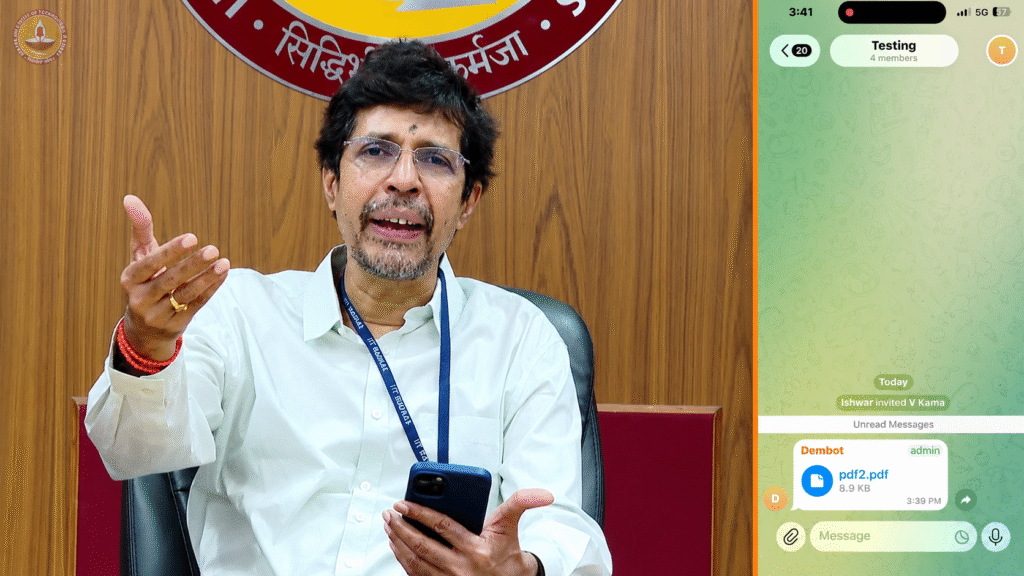 ‘There is a vulnerability in Telegram’: IIT Madras Director explains why the curb was necessary | Education News