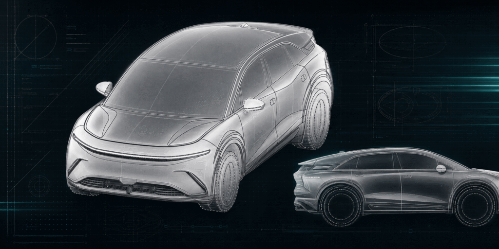 Lucid Cosmos design revealed in patent filing ahead of 2026 launch