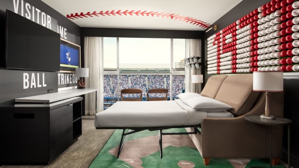5 Hotels So Close to Baseball Stadiums, You Can Watch a Game From Your Room