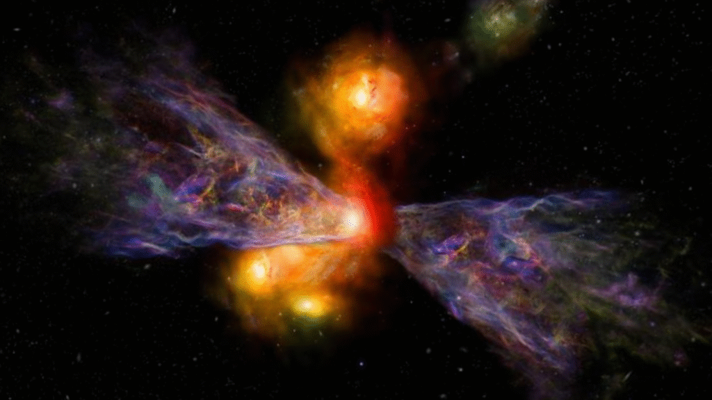 James Webb Space Telescope discovers ‘galaxy-killing’ wind that may explain why some early galaxies lived fast and died young