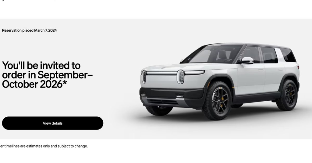 You can now check when you’ll be able to order your Rivian R2