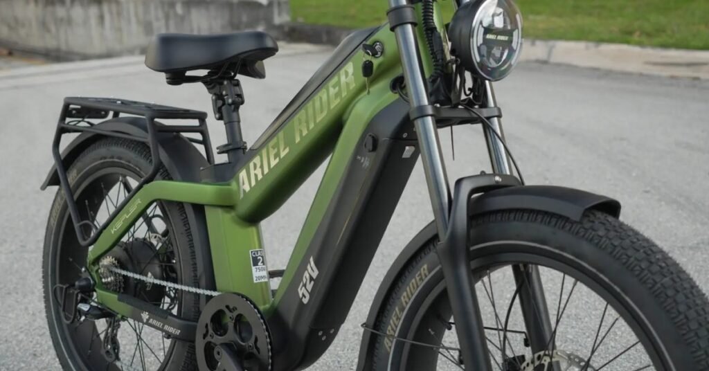 Ariel Rider Kepler review: A big, safe, fat tire commuter e-bike with style