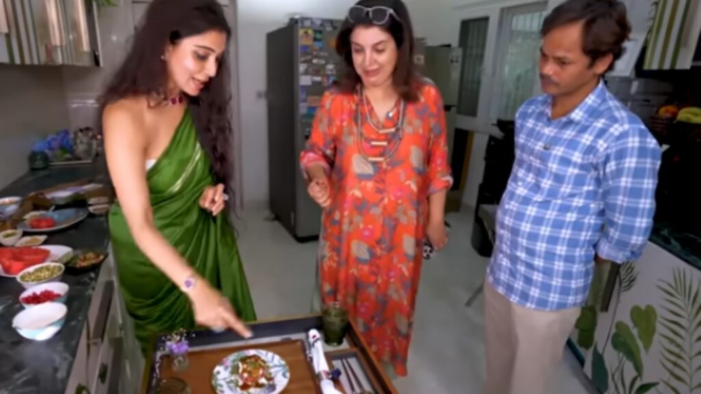 ‘Food like prasad’: Farah Khan discovers ‘Panch-Tatva’ chaat at astrologer Jai Madaan’s Delhi mansion | Health News