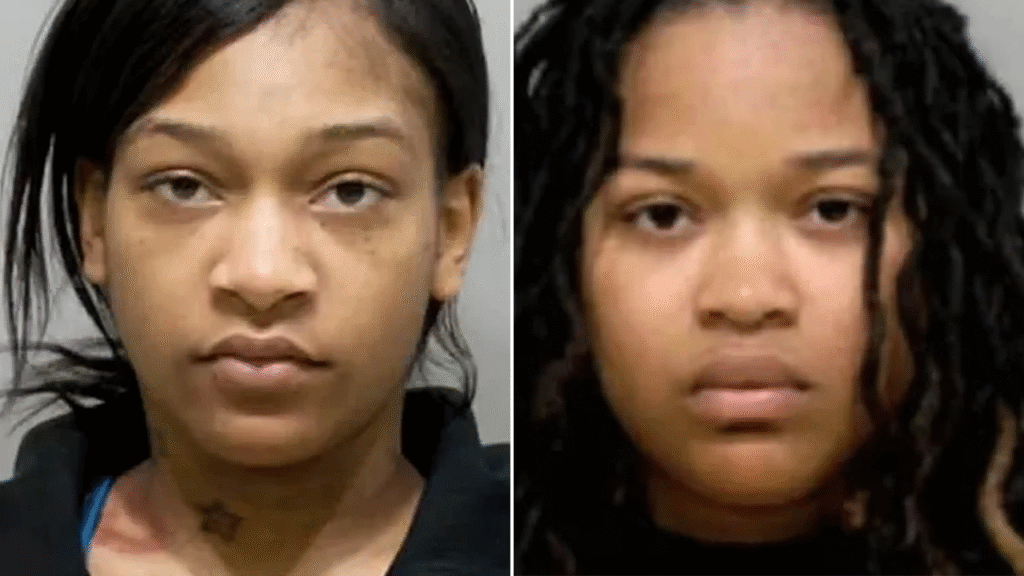 2 sisters charged after stabbing, throwing hot oil at restaurant worker over wrong order