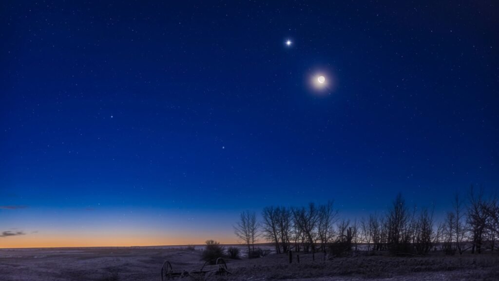 Don’t miss the moon lead a dazzling mini ‘planet parade’ on June 17