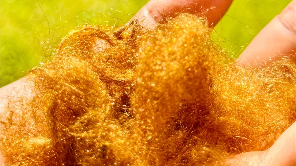 A legendary golden fabric lost for 2,000 years has returned
