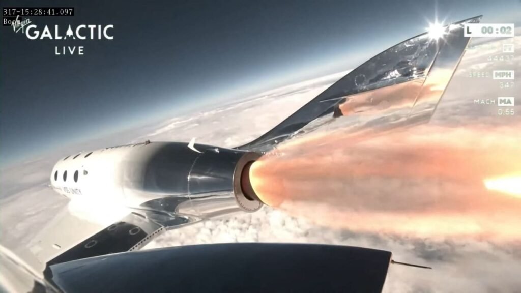 Why Virgin Galactic’s stock is having its worst day ever, after a record-smashing 7-day run