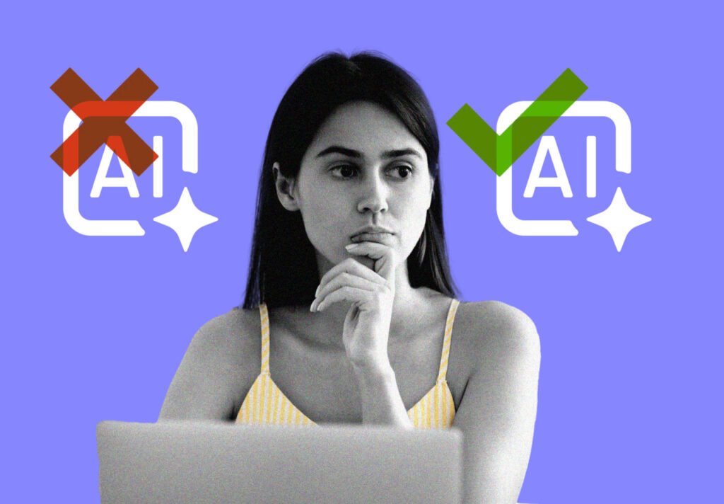 At school, it’s cheating. At work, it’s essential. New grads are caught in a double standard around AI.