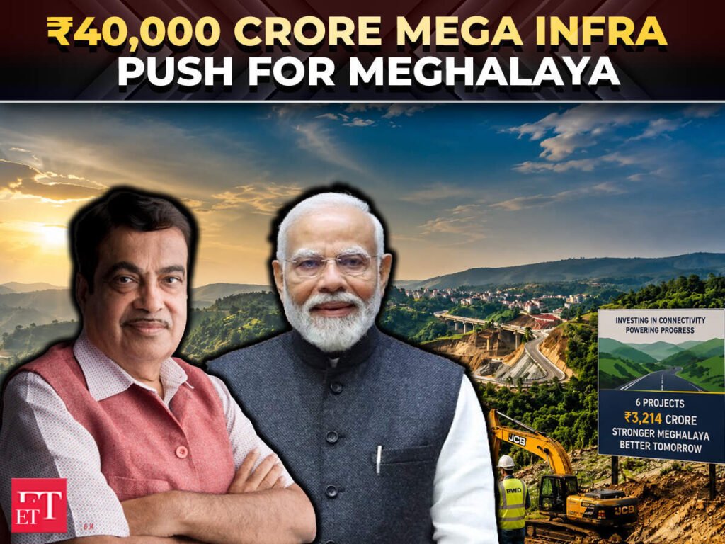 Nitin Gadkari unveils ₹39,800 crore highway push for Meghalaya, Northeast at Shillong summit – The Economic Times Video