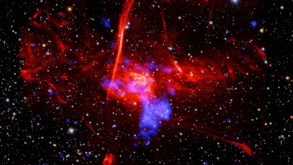 NASA X-ray spacecraft discovers supernova wreckage at the heart of the Milky Way