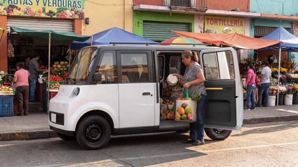Mexican EV Startup Unveils $8,600 State-Backed EV With 6 Seats