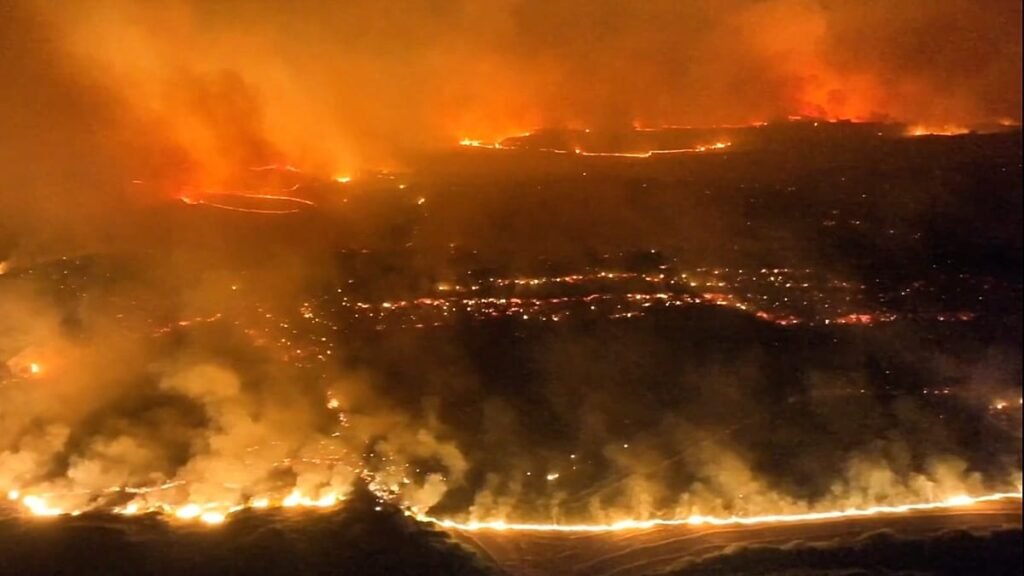 Two major wildfires rage in Spain as burned area nears 50,000 hectares
