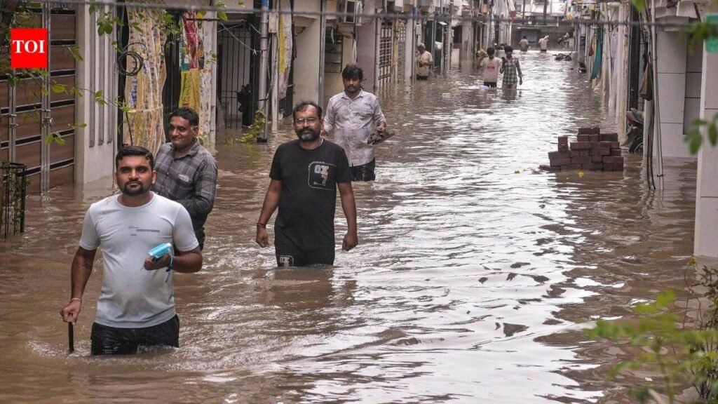 Watch: Heavy rains wreak havoc as Monsoon covers entire India; videos capture water logging, traffic jams & destruction | India News