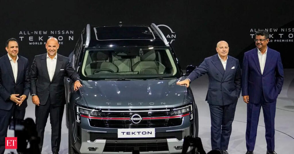 Nissan targets two lakh annual sales from India; launches mid-size SUV Tekton