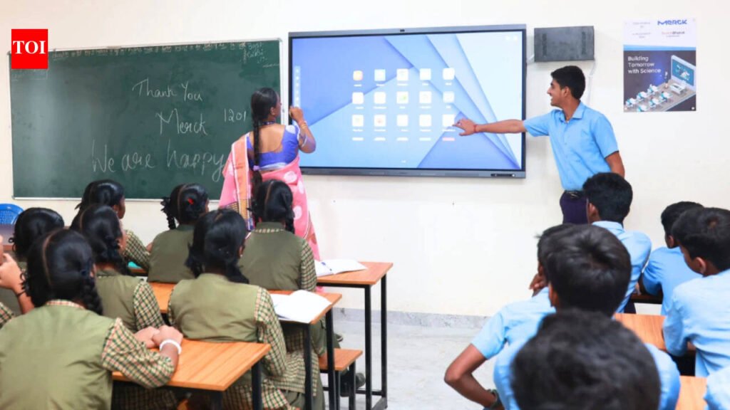 Government Schools Internet Connectivity: With connectivity gains, government schools narrow digital divide | India News