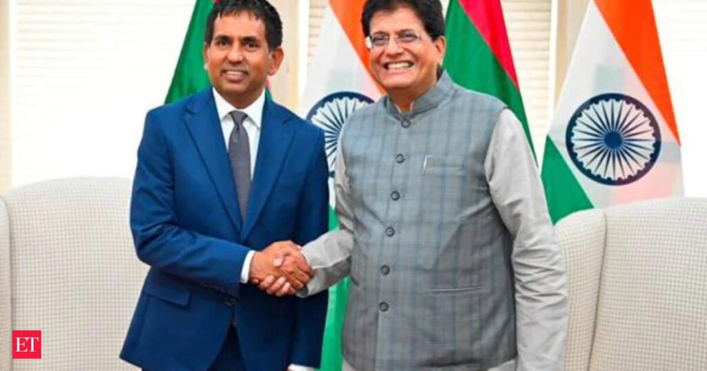 India, Maldives conclude first round of FTA talks; make progress across key negotiating areas