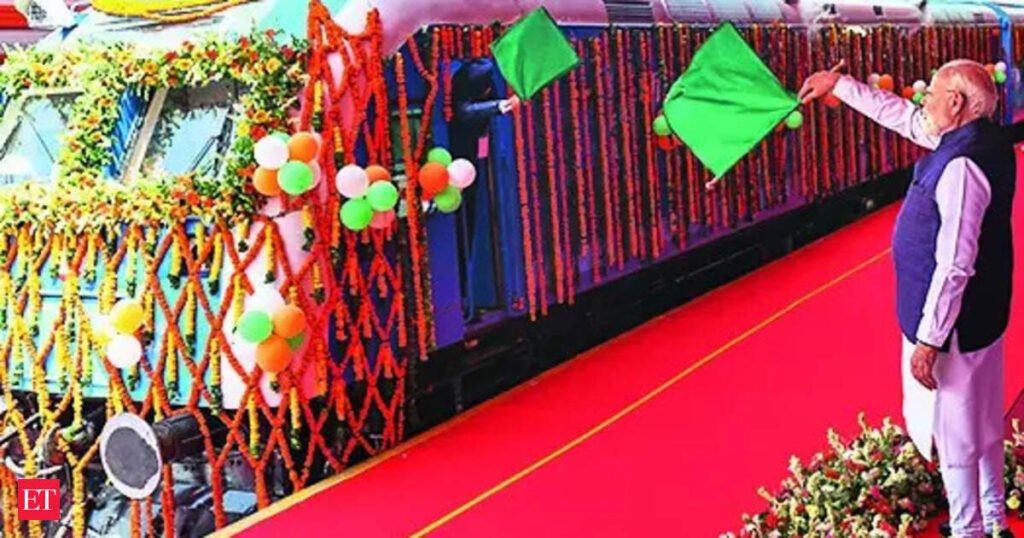 PM Modi flags off India’s first hydrogen-powered train