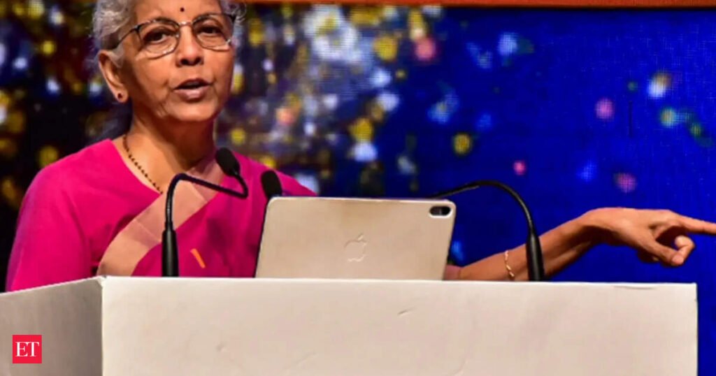 Finance minister Nirmala Sitharaman asks I-T officials to ease burden on honest taxpayers