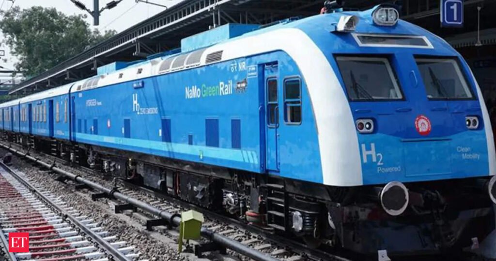 Jind-Sonipat Hydrogen Train travelled 1200 kms; 3,000 litres of diesel exhaust replaced with water vapours