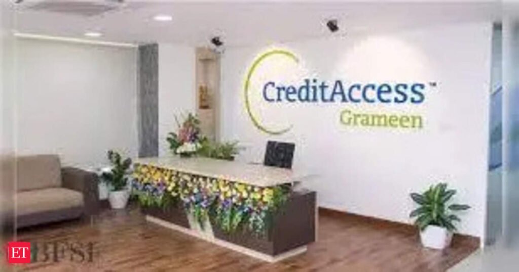 CreditAccess Grameen Q1 net profit jumps 8-fold to Rs 493 cr
