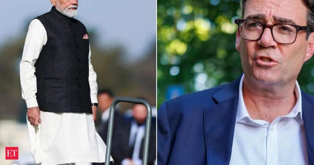 PM Modi, UK’s Andy Burnham chart ambitious roadmap to deepen trade, strategic ties