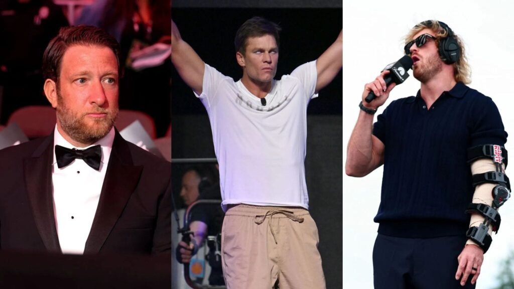 Dave Portnoy calls out Tom Brady for “lamyfying his entire legacy” while beefing with Logan Paul