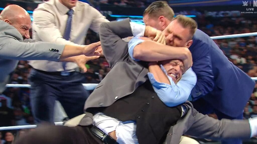 4 Consequences Gunther could face for attacking WWE SmackDown General Manager Nick Aldis