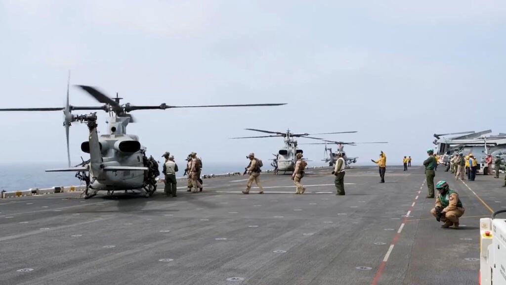 US carries out 'powerful' strikes on Iran after attacks on bases and regional allies