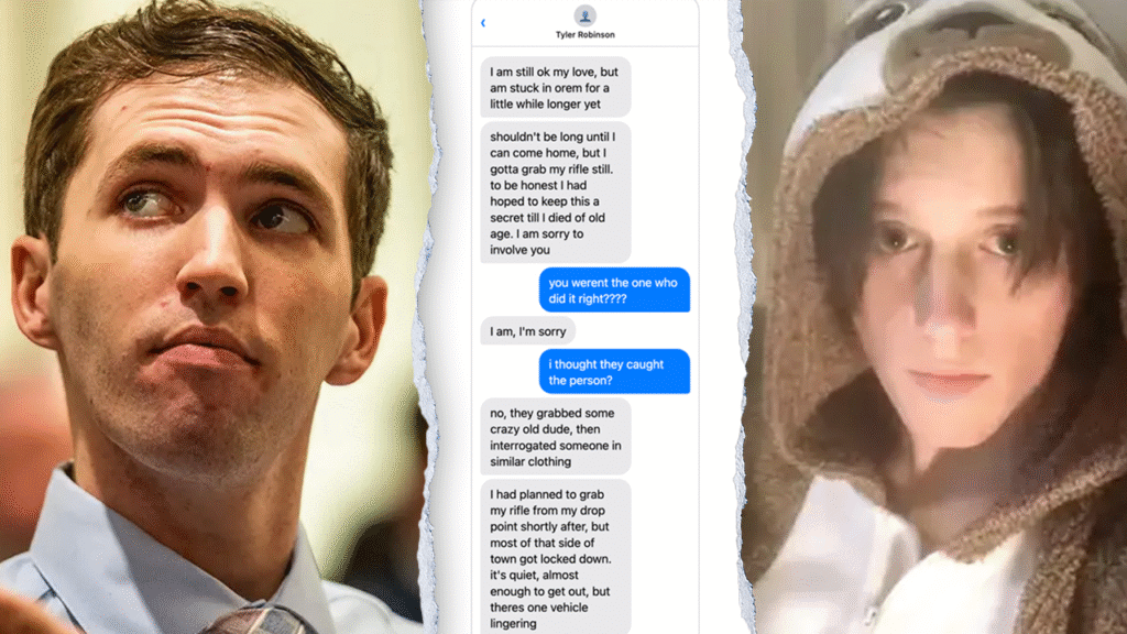 Tyler Robinson allegedly admitted to killing Charlie Kirk in texts