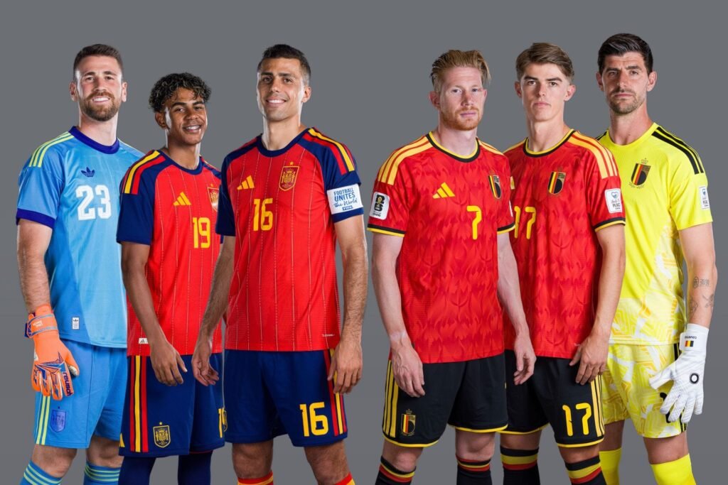 5 key battles that will decide Spain vs Belgium
