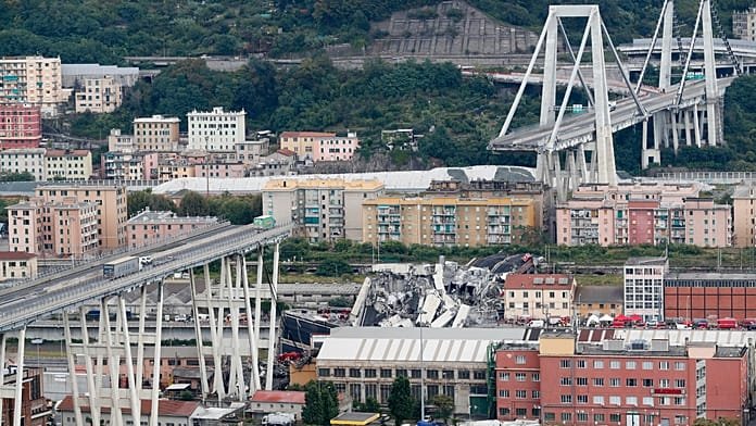 Ex-CEO of Italian motorway operator among 32 convicted over Genoa bridge collapse