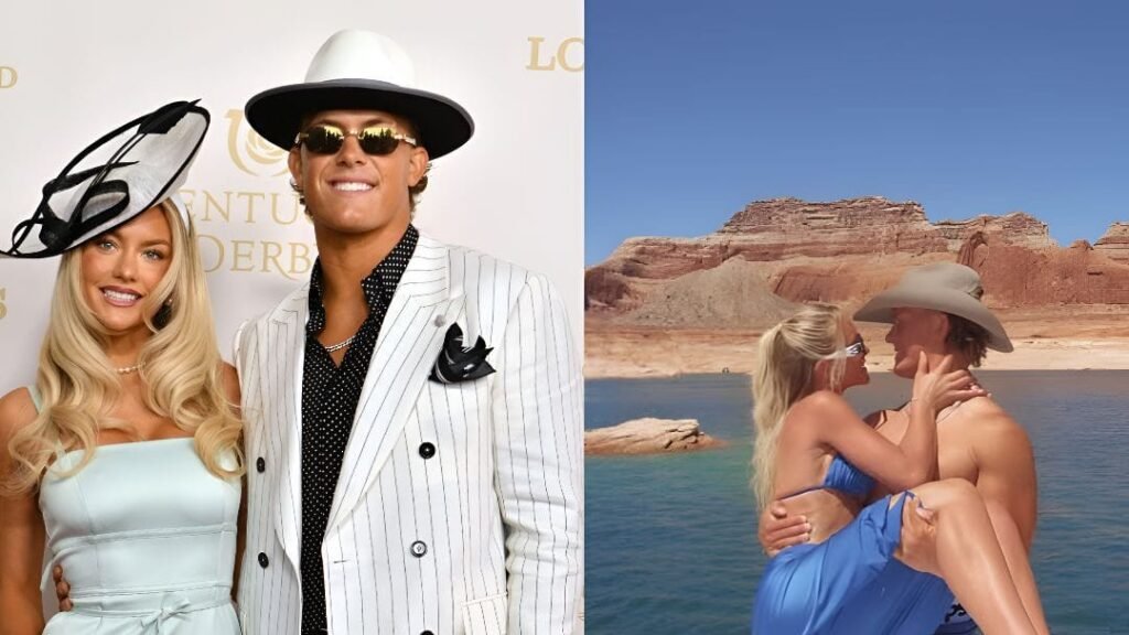 Jaxson Dart’s GF Marissa Ayers poses in dragonfruit pink bikini while basking in “Aloha Oahu” vibes amid Giants QB’s training camp