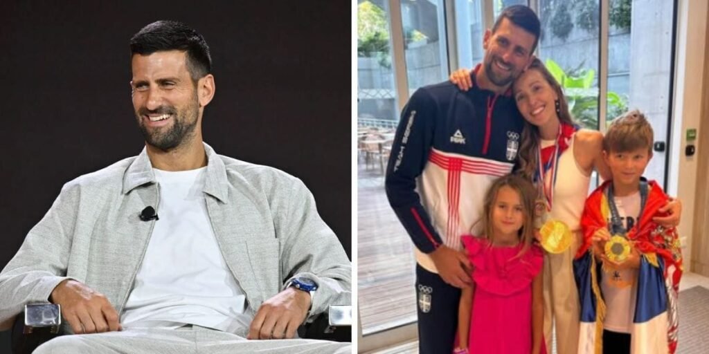 Novak Djokovic clears up why wife Jelena, son Stefan & daughter Tara are his biggest priority over tennis now