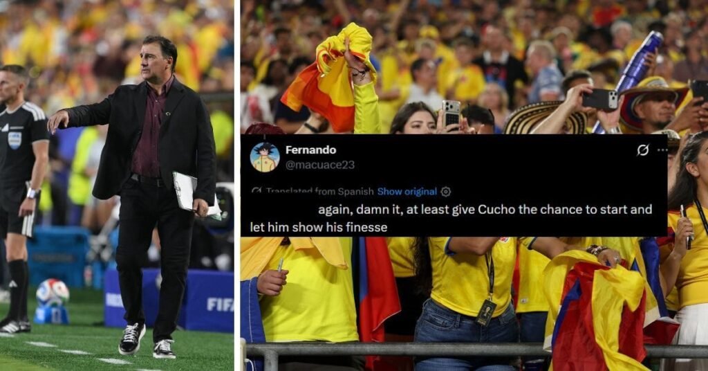 “Not looking good”, “Madness” – Colombia fans fuming as starting XI for FIFA World Cup clash vs Switzerland is announced