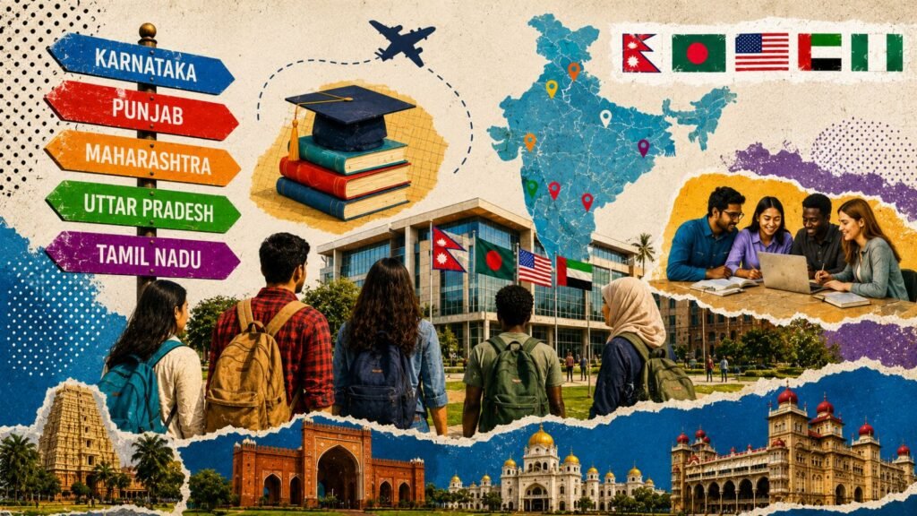 Karnataka retains top spot for foreign students, Punjab overtakes Tamil Nadu as enrolment rises 47% in a decade | Education News