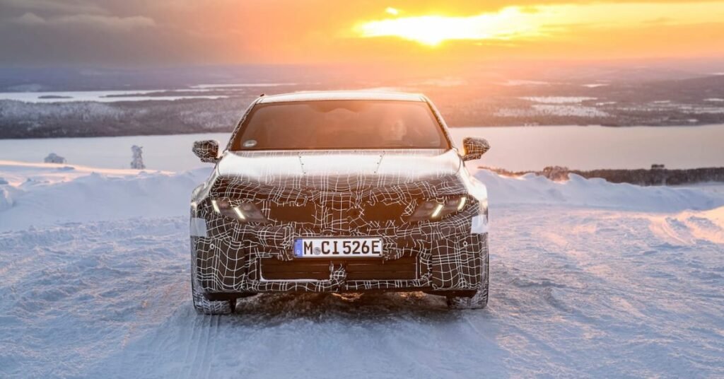 BMW i3 Touring caught for the first time flashing its wagon rear