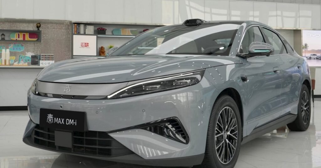 BYD reveals images of the new Qin Max EV ahead of launch