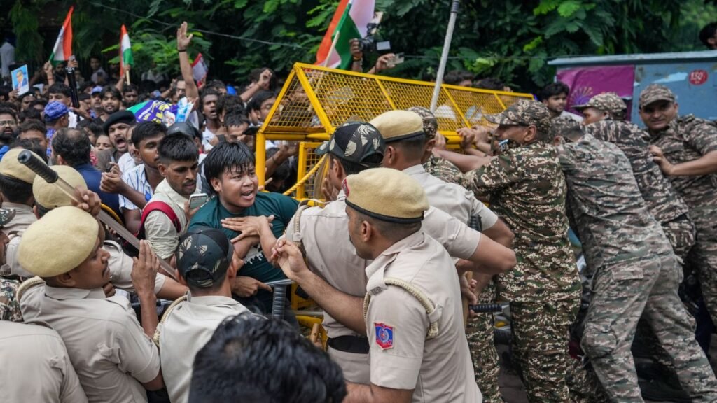 Delhi Police action against Jantar Mantar protesters was less: Rajasthan education minister’s latest | India News