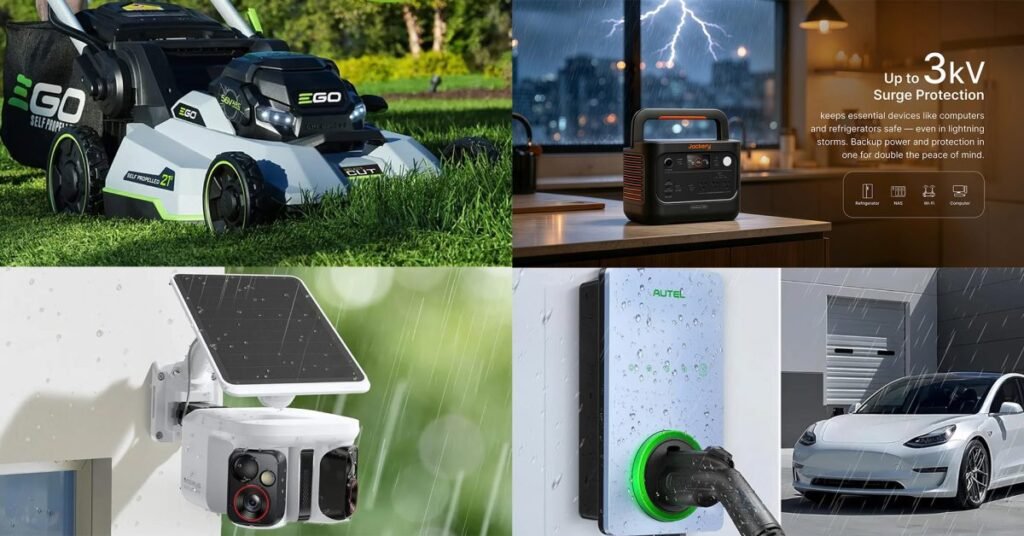 EGO 21-inch electric Select Cut and Touch Drive mower + 2x batteries new $527 low, Jackery power stations up to 50% off, more