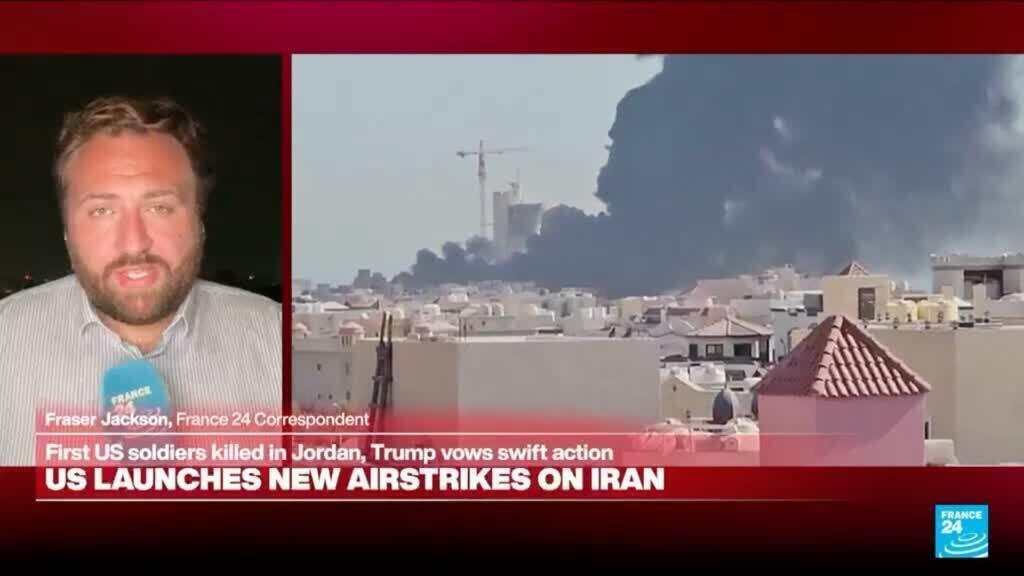 US launches new airstrikes on Iran after confirming troop deaths
