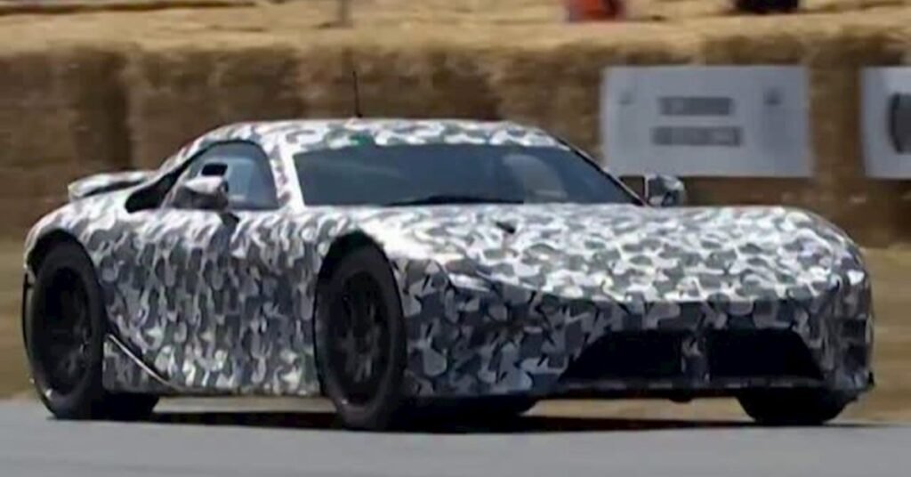 Toyota is promising big things for the Lexus LFA EV sports car
